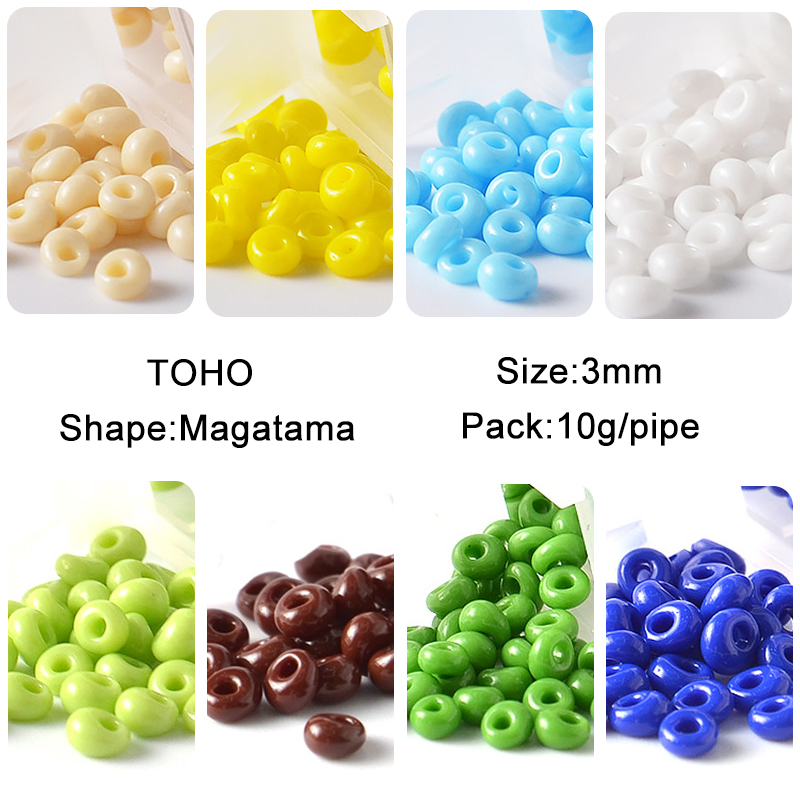 Jewelry Making Japan - Perles de verre en forme de