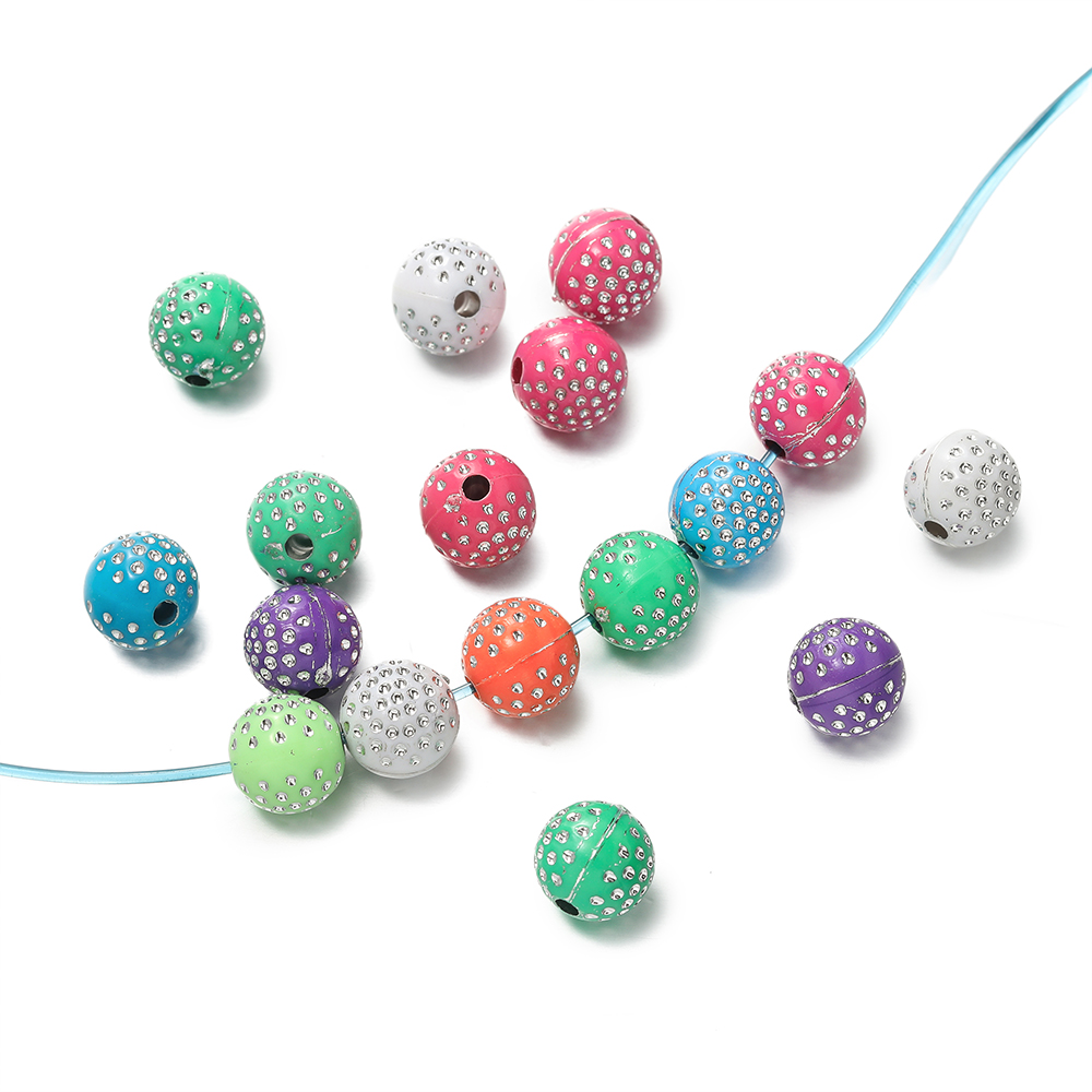 Perles acryliques colorées mél - Crystal Bead Mix avis et prix