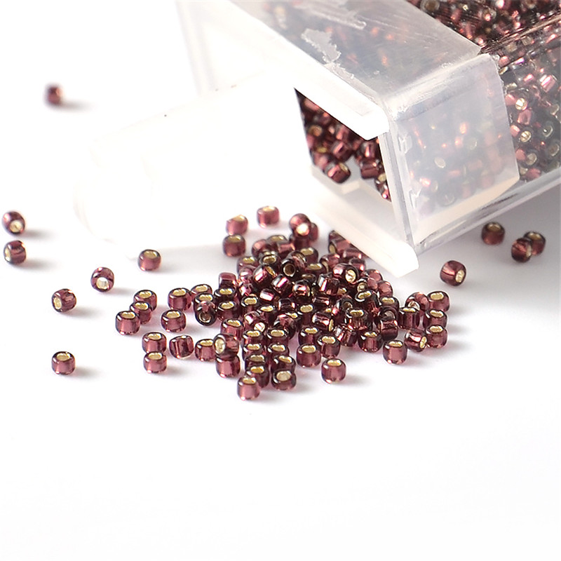 Perles de verre rondes en arge - Jewelry Making Japan avis et prix