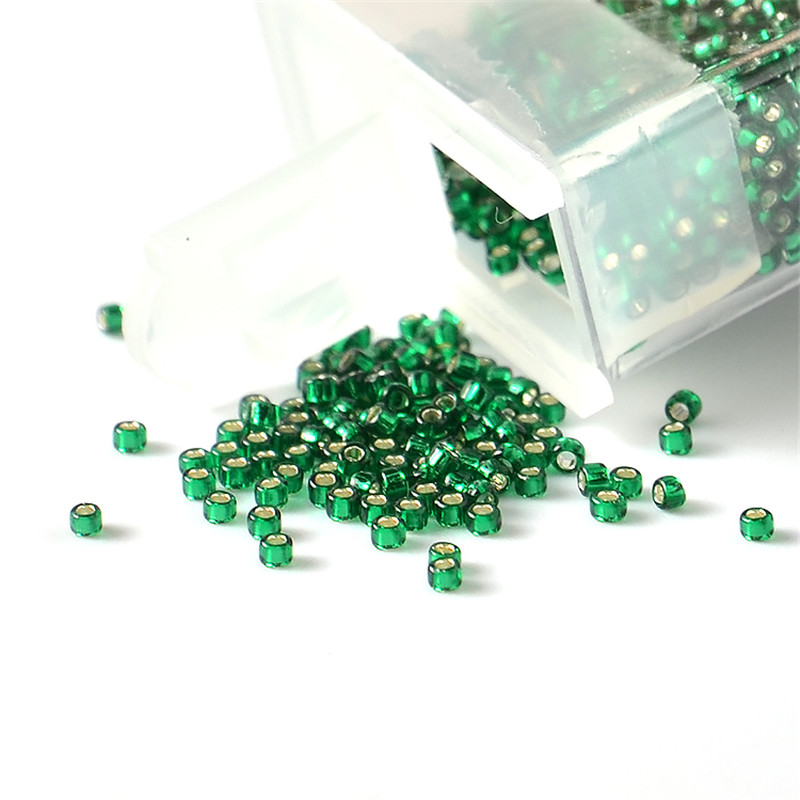 Perles de verre rondes en arge - Jewelry Making Japan avis et prix