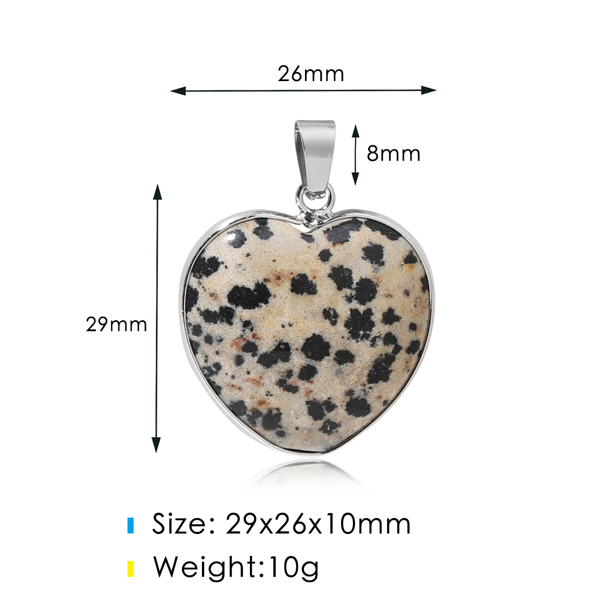 Pendentif en forme de cœur de  - Jewelry Making Japan avis et prix
