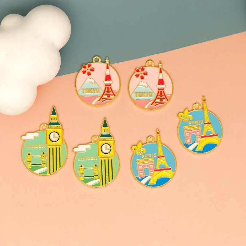 Breloques de voyage en émail c - Jewelry Making Tokyo avis et prix