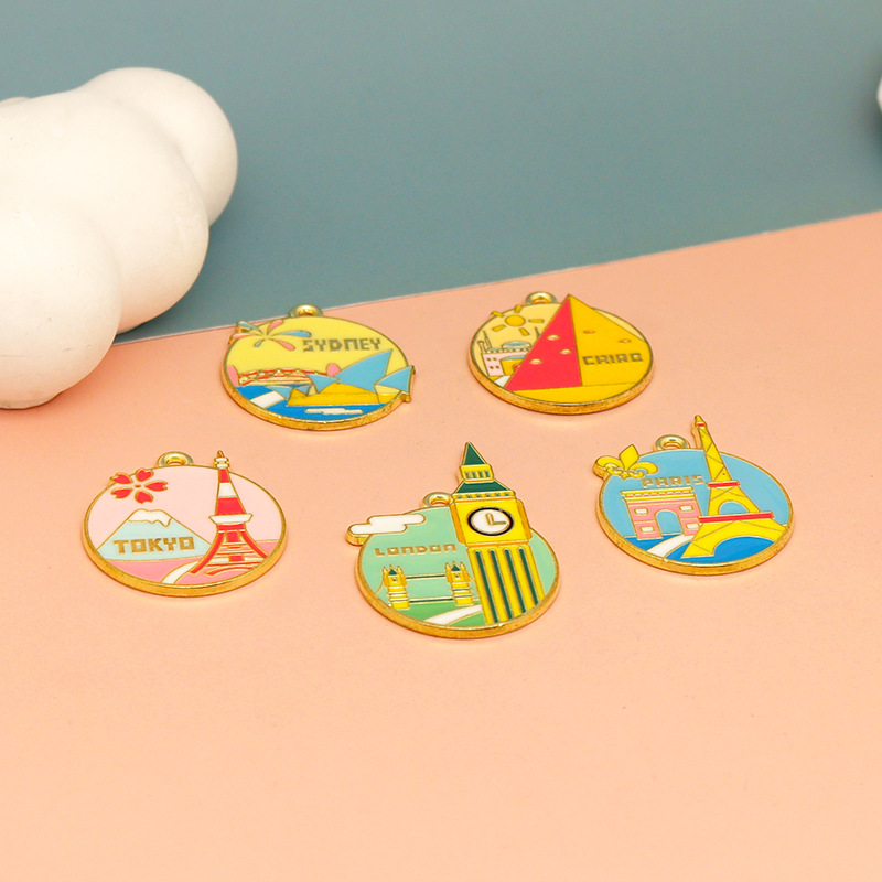 Breloques de voyage en émail c - Jewelry Making Tokyo avis et prix