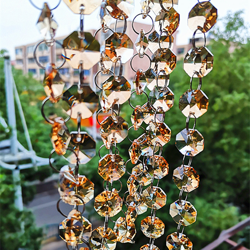 Top qualité 5 m/lot Champagne  - Crystal Bead Mix avis et prix