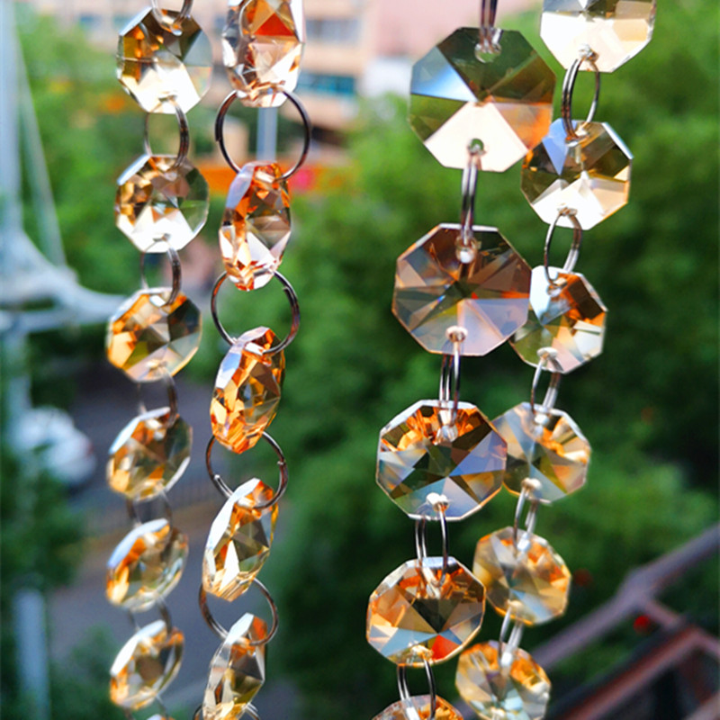 Top qualité 5 m/lot Champagne  - Crystal Bead Mix avis et prix