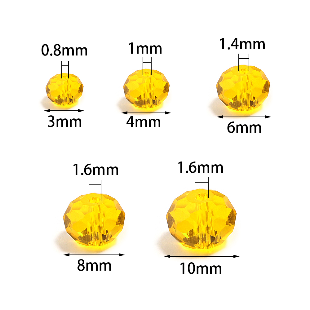 50-200 pièces perles de crista - Crystal Bead Mix avis et prix