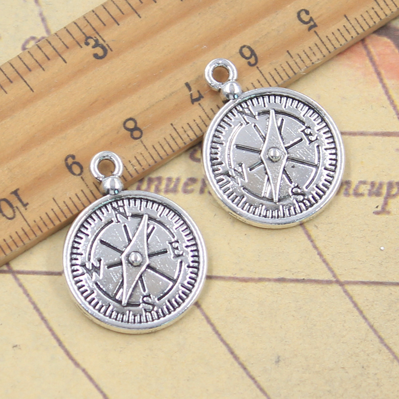 10 pièces breloques boussole G - Jewelry Making Guide avis et prix